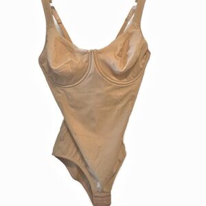 Nancy Ganz Tan Shapewear with Contoured Silhouette